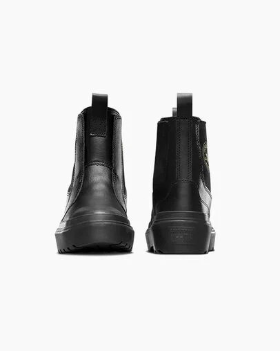 Black Converse Chuck Taylor All Star Lugged Kids' Boots Canada | C-78264909