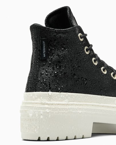 Black Converse Chuck Taylor All Star Lugged Heel Platform Waterproof Women Boots Canada | C-13840929