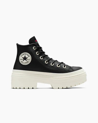 Black Converse Chuck Taylor All Star Lugged Heel Platform Waterproof Women Boots Canada | C-13840929