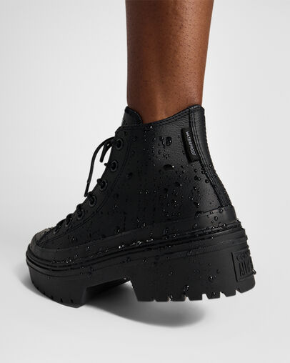 Black Converse Chuck Taylor All Star Lugged Heel Platform Waterproof Women Boots Canada | C-96350419