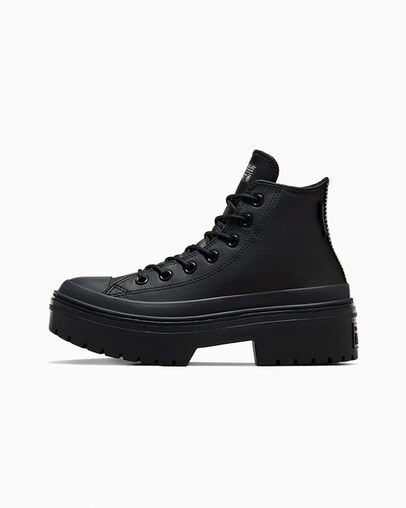 Black Converse Chuck Taylor All Star Lugged Heel Platform Waterproof Women Boots Canada | C-96350419