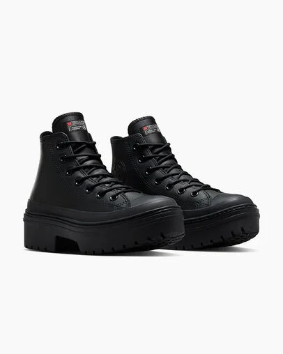 Black Converse Chuck Taylor All Star Lugged Heel Platform Waterproof Women Boots Canada | C-96350419