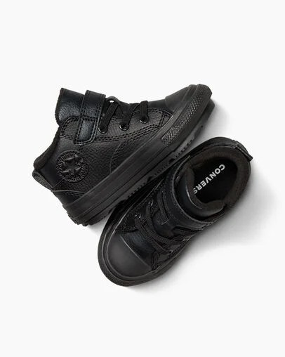 Black Converse Chuck Taylor All Star Malden Street Kids' Boots Canada | C-86397159