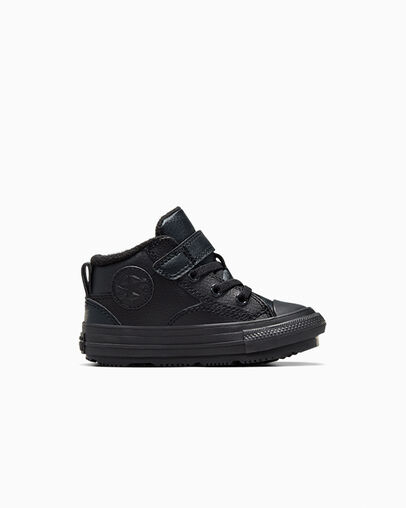 Black Converse Chuck Taylor All Star Malden Street Kids\' Boots Canada | C-86397159