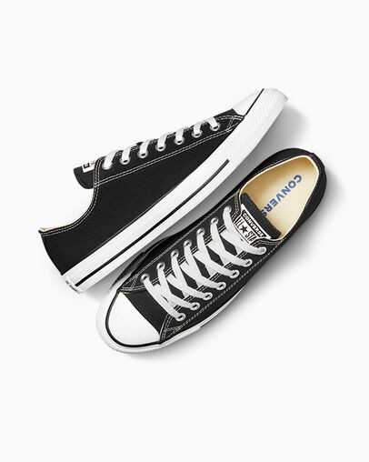 Black Converse Chuck Taylor All Star Men Canvas Shoes Canada | C-78160359