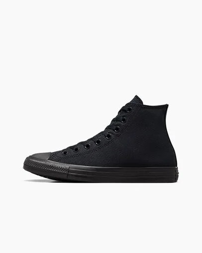 Black Converse Chuck Taylor All Star Men Canvas Shoes Canada | C-76509139