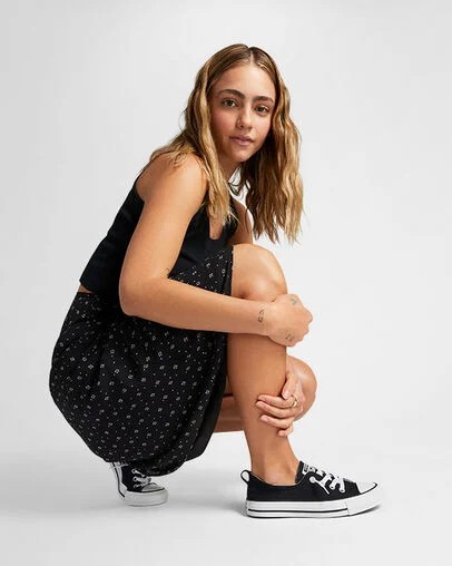 Black Converse Chuck Taylor All Star Shoreline Women Slip On Shoes Canada | C-69184509