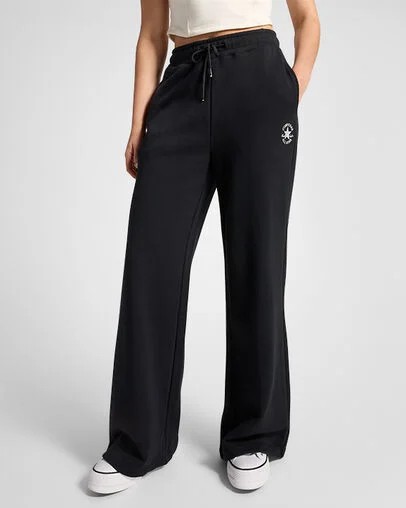 Black Converse Converse x A Ma Manière Women Fleece Pants Canada | C-54786019