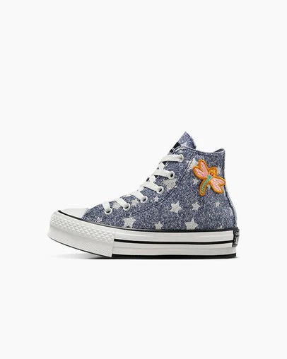 Black Converse Converse x Coraline Chuck Taylor All Star EVA Lift Kids' Platform Shoes Canada | C-38597049