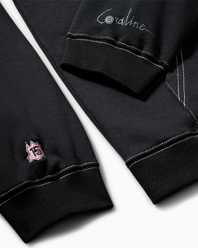 Black Converse Converse x Coraline Men Hoodie Canada | C-03694859