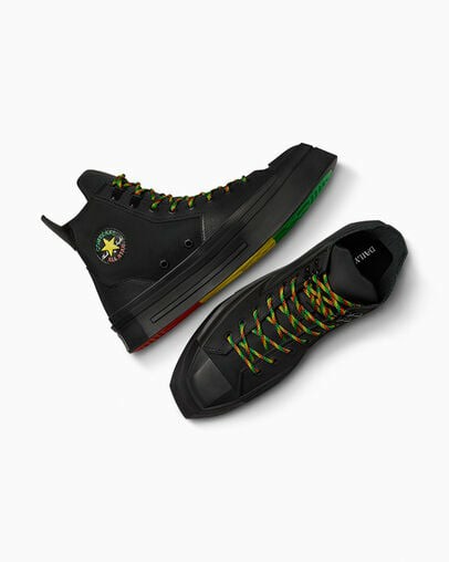 Black Converse Converse x Daily Paper Chuck 70 De Luxe Squared Men Sneakers Canada | C-76924139