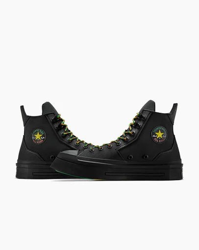 Black Converse Converse x Daily Paper Chuck 70 De Luxe Squared Men Sneakers Canada | C-76924139
