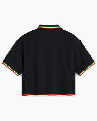 Black Converse Converse x Daily Paper Cropped Men T Shirts Canada | C-05418729