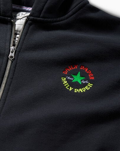 Black Converse Converse x Daily Paper Full Zip Men Hoodie Canada | C-10782969