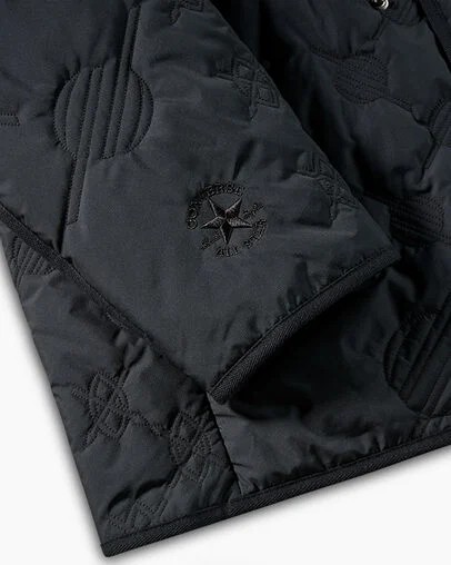 Black Converse Converse x Daily Paper Malden Liner Men Jacket Canada | C-31079489