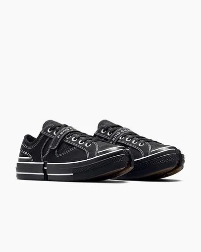 Black Converse Converse x Feng Chen Wang 2-in-1 Chuck 70 Women Sneakers Canada | C-52807139
