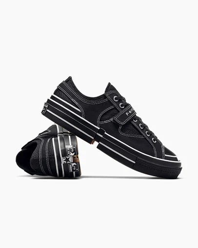 Black Converse Converse x Feng Chen Wang 2-in-1 Chuck 70 Women Sneakers Canada | C-52807139