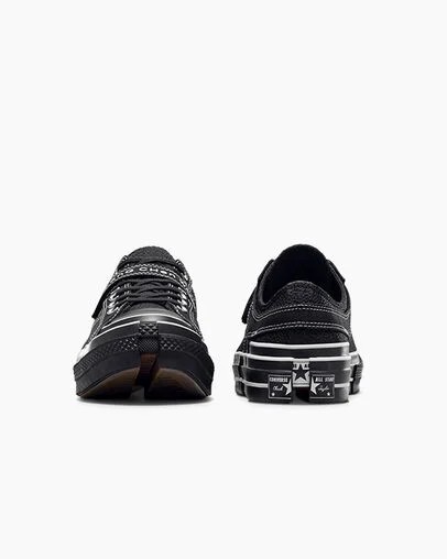 Black Converse Converse x Feng Chen Wang 2-in-1 Chuck 70 Women Sneakers Canada | C-52807139