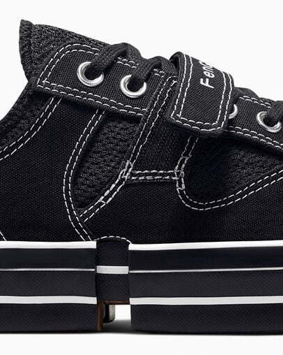 Black Converse Converse x Feng Chen Wang 2-in-1 Chuck 70 Women Sneakers Canada | C-52807139