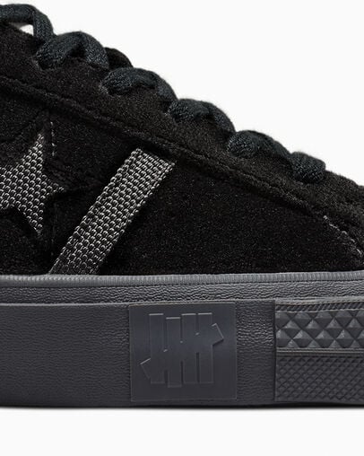 Black Converse Converse x UNDEFEATED One Star Academy Pro Women Skate Shoes Canada | C-80497539