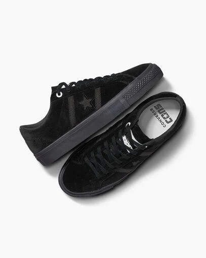 Black Converse Converse x UNDEFEATED One Star Academy Pro Women Skate Shoes Canada | C-80497539