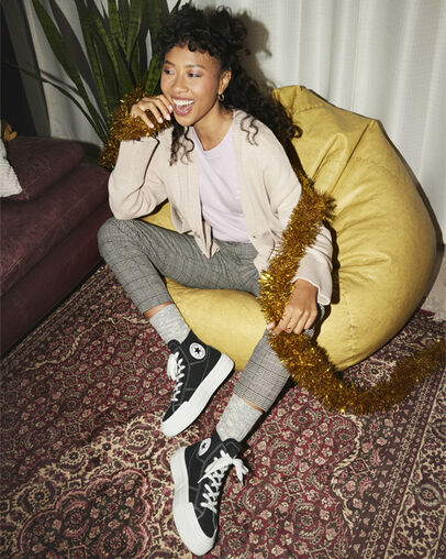 Black Converse Cruise Women Sneakers Canada | C-63954019
