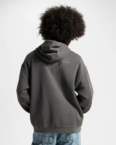 Black Converse Go-To Chuck 70 Loose Fit Women Hoodie Canada | C-85047639