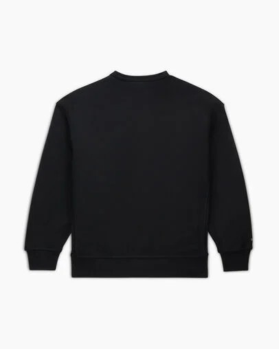 Black Converse Gold Standard Crew Neck Men Sweatshirt Canada | C-62105349