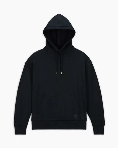 Black Converse ​Gold Standard Loose-Fit Women Hoodie Canada | C-63290879