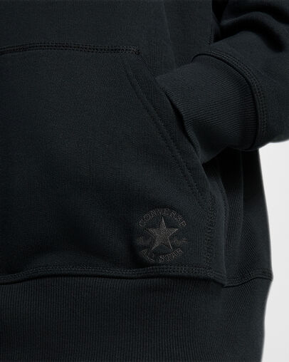 Black Converse Gold Standard Loose-Fit Women Hoodie Canada | C-90872169