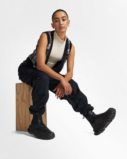 Black Converse Run Star Legacy Women Boots Canada | C-48179259