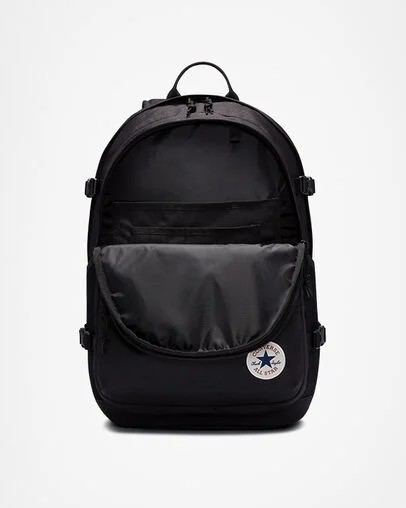 Black Converse Straight Edge Men Backpacks Canada | C-51963729