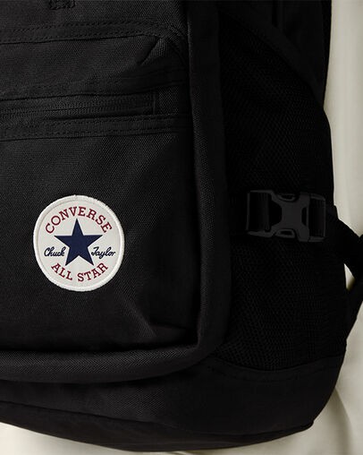 Black Converse Straight Edge Men Backpacks Canada | C-51963729