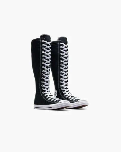 Black / Beige White Converse Chuck Taylor All Star XXHi Women Sneakers Canada | C-59761209