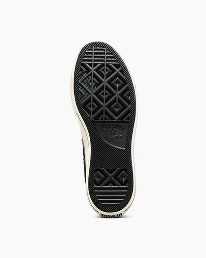 Black / Beige White Converse Chuck Taylor All Star Lift Large Stars Women Sneakers Canada | C-27954369
