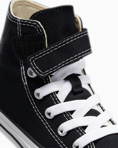 Black / Beige / White Converse Chuck Taylor All Star 1V Easy-On Kids' Sneakers Canada | C-79650819