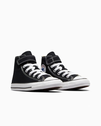 Black / Beige / White Converse Chuck Taylor All Star 1V Easy-On Kids' Sneakers Canada | C-79650819