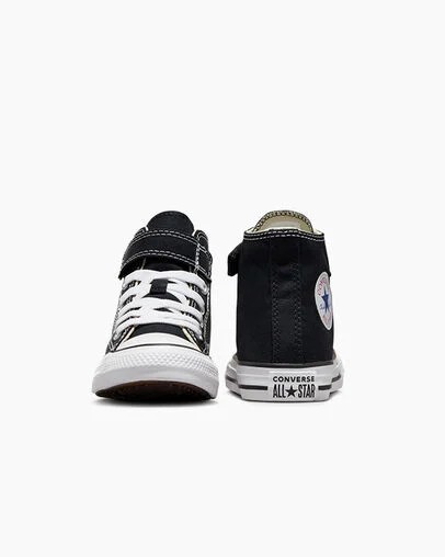 Black / Beige / White Converse Chuck Taylor All Star 1V Easy-On Kids' Sneakers Canada | C-79650819