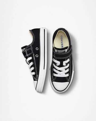 Black / Beige / White Converse Chuck Taylor All Star 1V Kids' Sneakers Canada | C-13578969