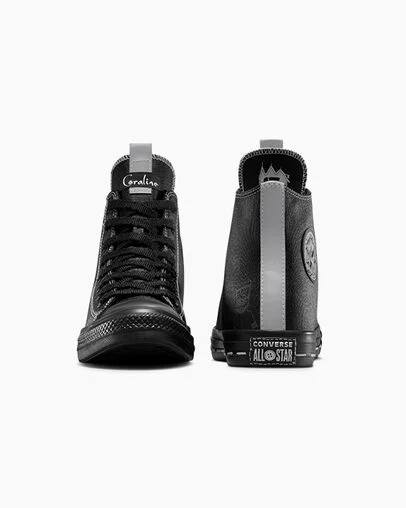 Black / Black Converse Converse x Coraline “Other Wybie” Chuck Taylor All Star Men Sneakers Canada | C-25869379
