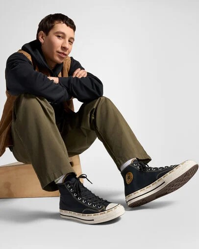 Black / Brown Converse Chuck 70 GORE-TEX Men Boots Canada | C-53890429