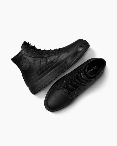 Black / Dark Grey Converse Chuck Taylor All Star Equip Waterproof Men Boots Canada | C-28317609