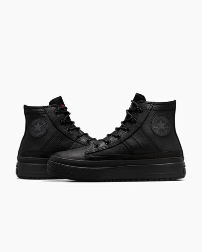 Black / Dark Grey Converse Chuck Taylor All Star Equip Waterproof Men Boots Canada | C-28317609