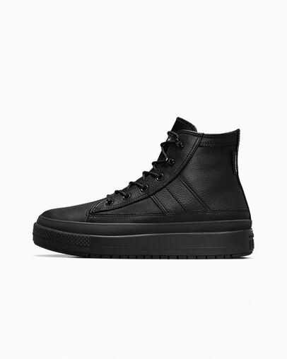 Black / Dark Grey Converse Chuck Taylor All Star Equip Waterproof Women Sneakers Canada | C-08731599