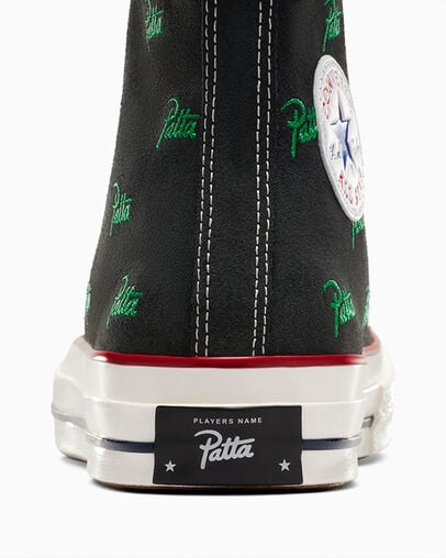 Black / Green Converse Converse x Patta Chuck 70 Men Sneakers Canada | C-19342789