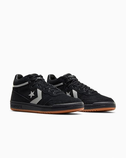 Black / Grey Converse CONS Fastbreak Pro Suede Men Boots Canada | C-19032579