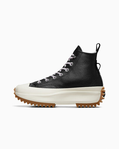 Black / Orange Converse Run Star Hike Women Platform Shoes Canada | C-87901659
