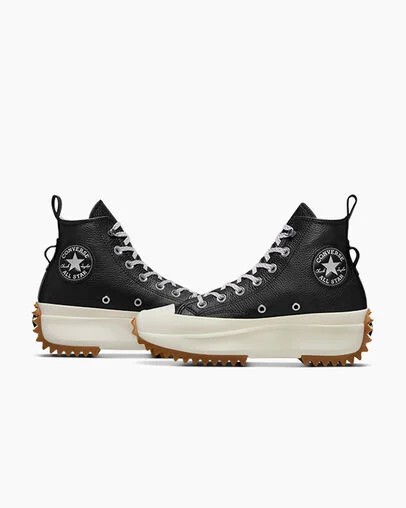 Black / Orange Converse Run Star Hike Women Platform Shoes Canada | C-87901659
