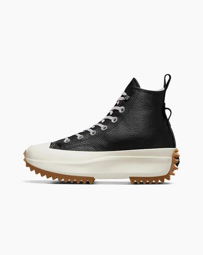 Black / Orange Converse Run Star Hike Women Platform Shoes Canada | C-90237159