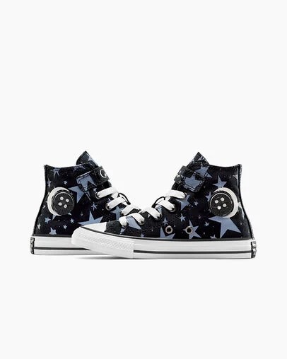 Black / Pink Converse Converse x Coraline Chuck Taylor All Star Easy On Kids' Sneakers Canada | C-24635979